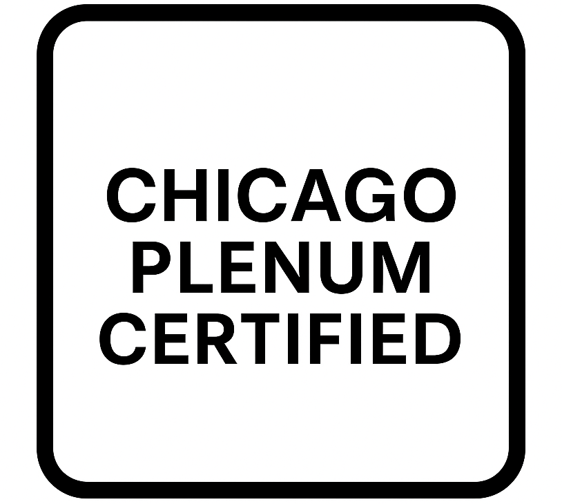 Chicago Plenum Certified