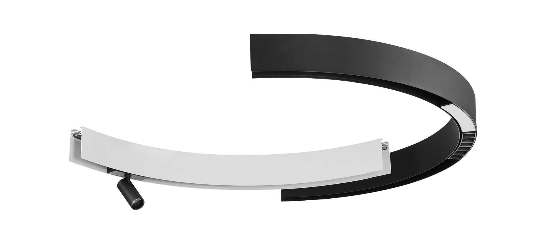 MAGNETIC CURVED TRACK SYSTEM - MAGNETIC TRACK