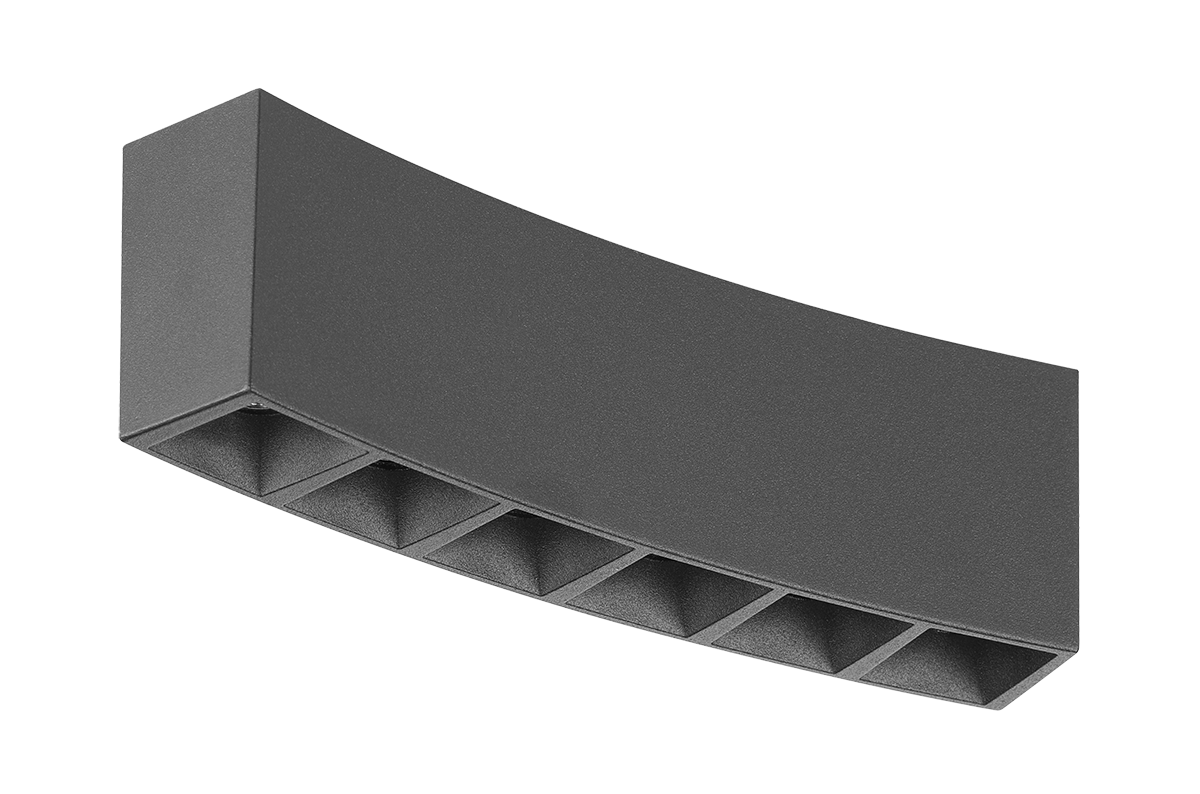 MAGNETIC CURVED TRACK SYSTEM - CURVED LOUVRE LINEAR MODULE
